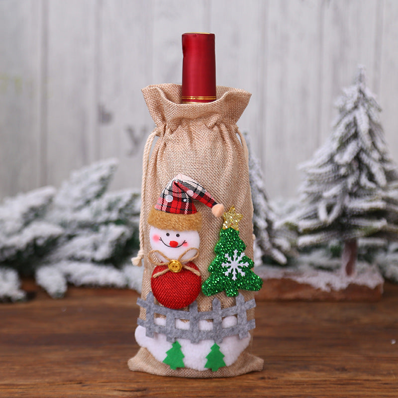 Christmas Decorations Christmas Wine Bottle Socks