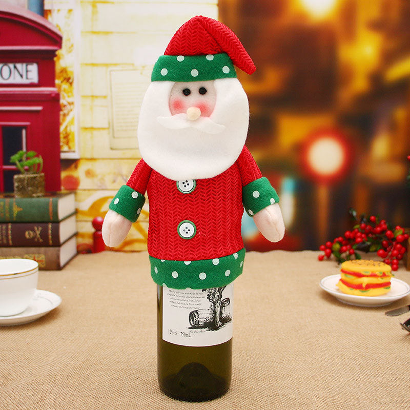 Christmas Decorations Christmas Wine Bottle Socks