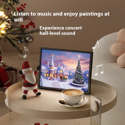 Christmas Small Gift Mini Bluetooth Speaker Painting